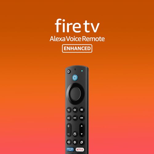 Amazon Fire TV Alexa Voice Remote Enhanced (newest model), requires compatible Amazon Fire TV Device