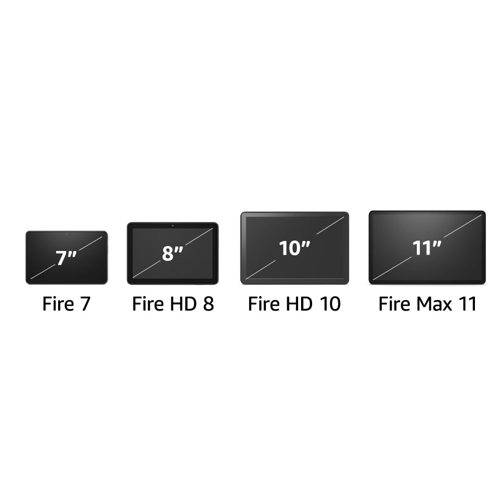Amazon Fire HD 8 tablet, 8” HD Display, 64 GB, 30% faster processor, designed for portable entertainment, (2022 release), Black