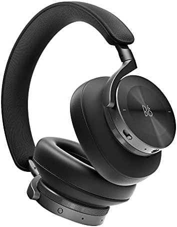 Bang & Olufsen Beoplay H95 Premium Comfortable Wireless Active Noise Cancelling (ANC) Over-Ear Headphones with Protective Carrying Case, RF, Bluetooth 5.1, Black