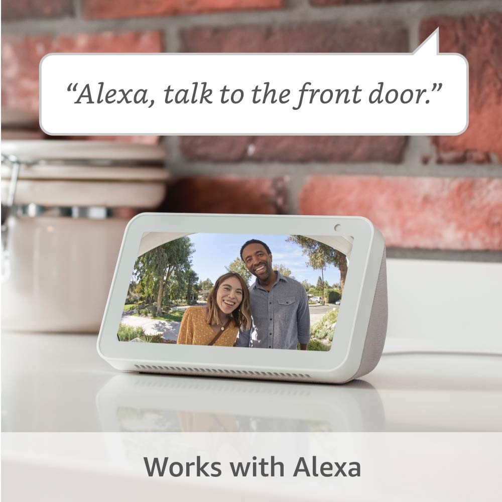 Ring Video Doorbell - 1080p HD video, improved motion detection, easy installation (2020 release) - Satin Nickel
