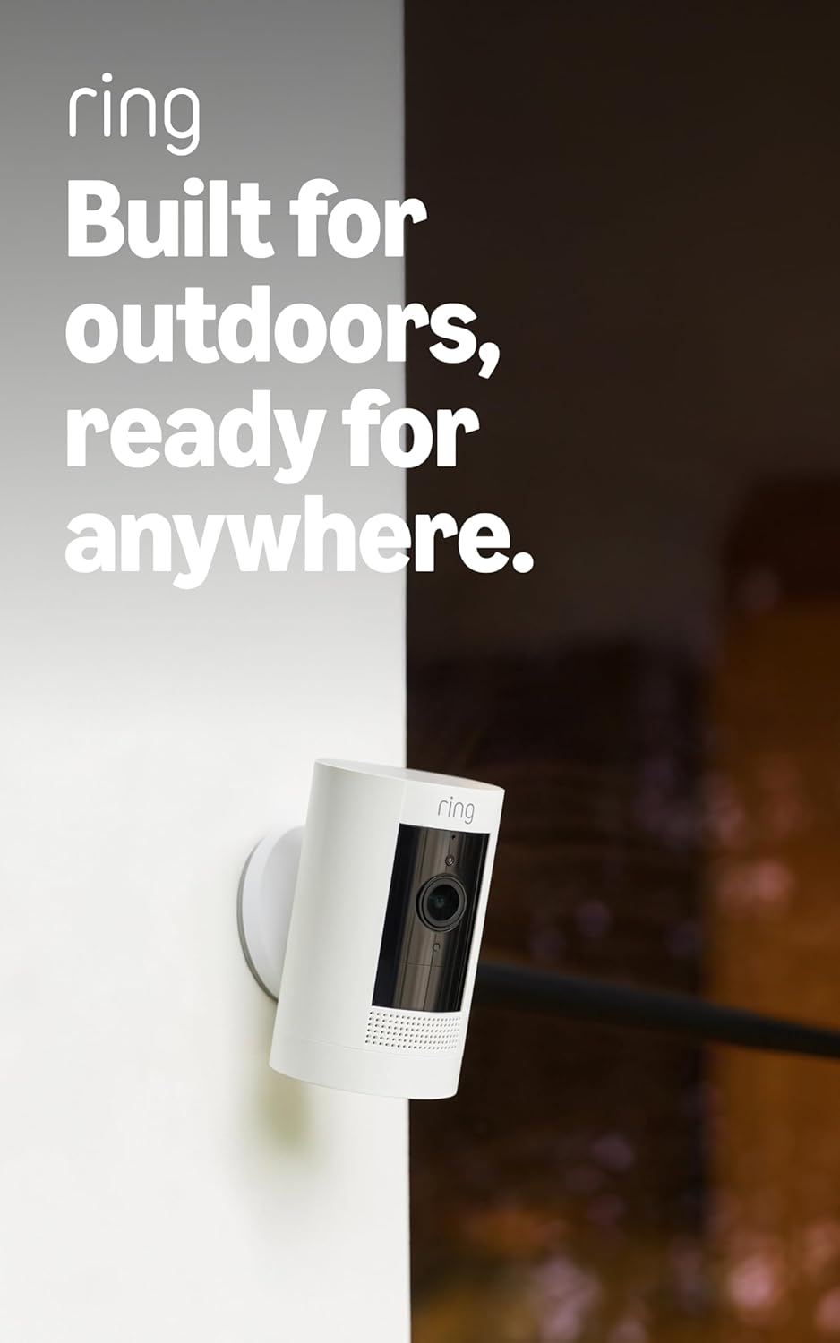 Ring Stick Up Cam Battery HD security camera with custom privacy controls, Simple setup, Works with Alexa