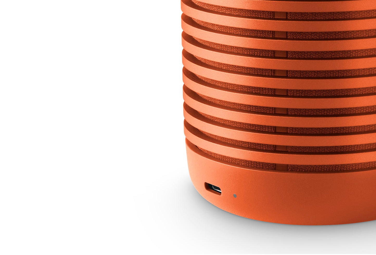 Bang & Olufsen Beosound Explore - Wireless Portable Outdoor Bluetooth Speaker, IP 67 Dustproof and Waterproof, Bonfire Orange