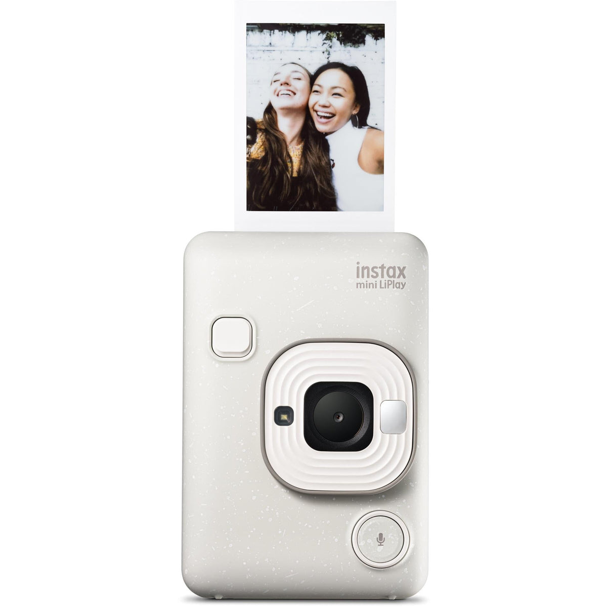 Fujifilm INSTAX Mini LiPlay Hybrid Instant Camera - Misty White