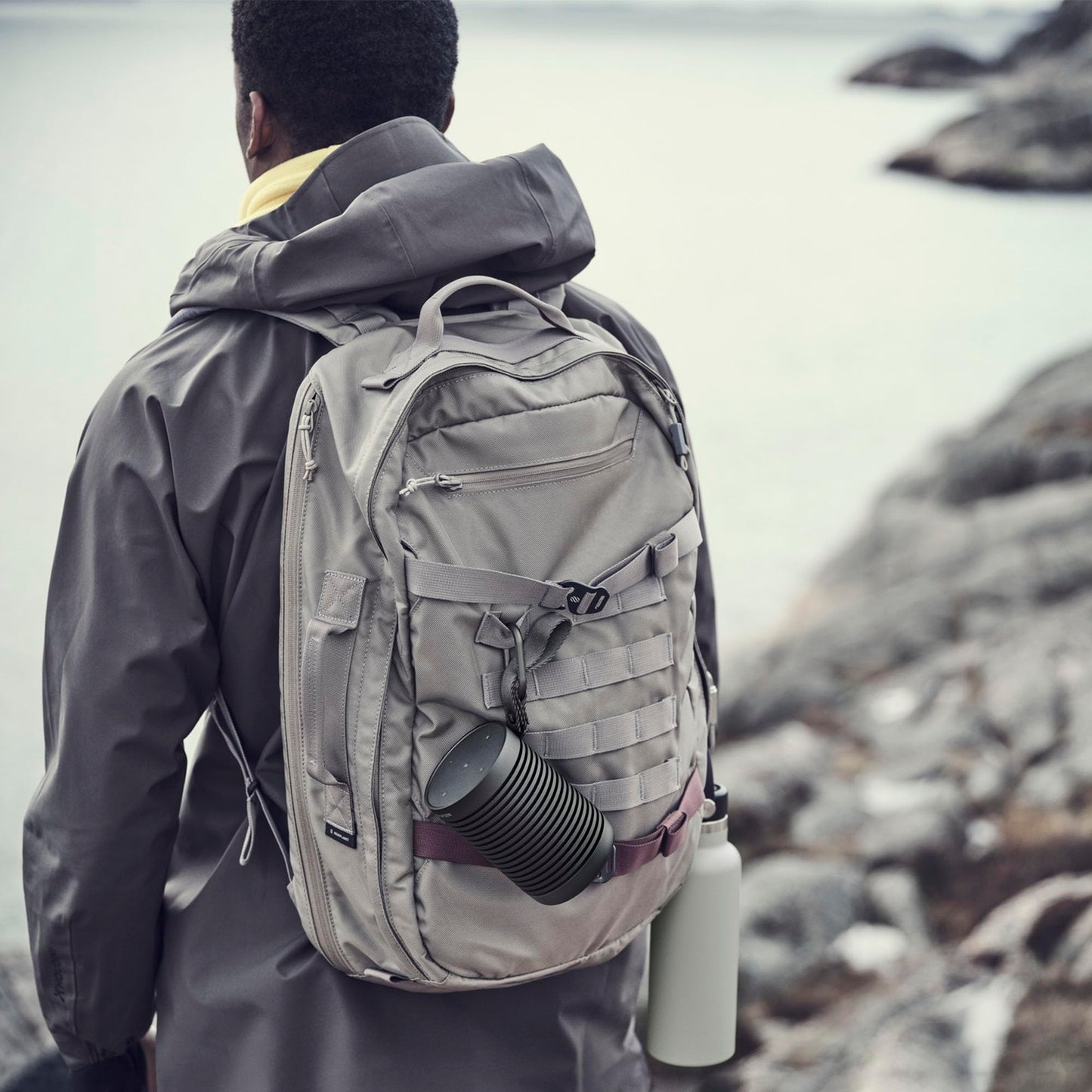 Bang & Olufsen Beosound Explore - Wireless Portable Outdoor Bluetooth speaker, IP 67 Dustproof and Waterproof, Anthracite