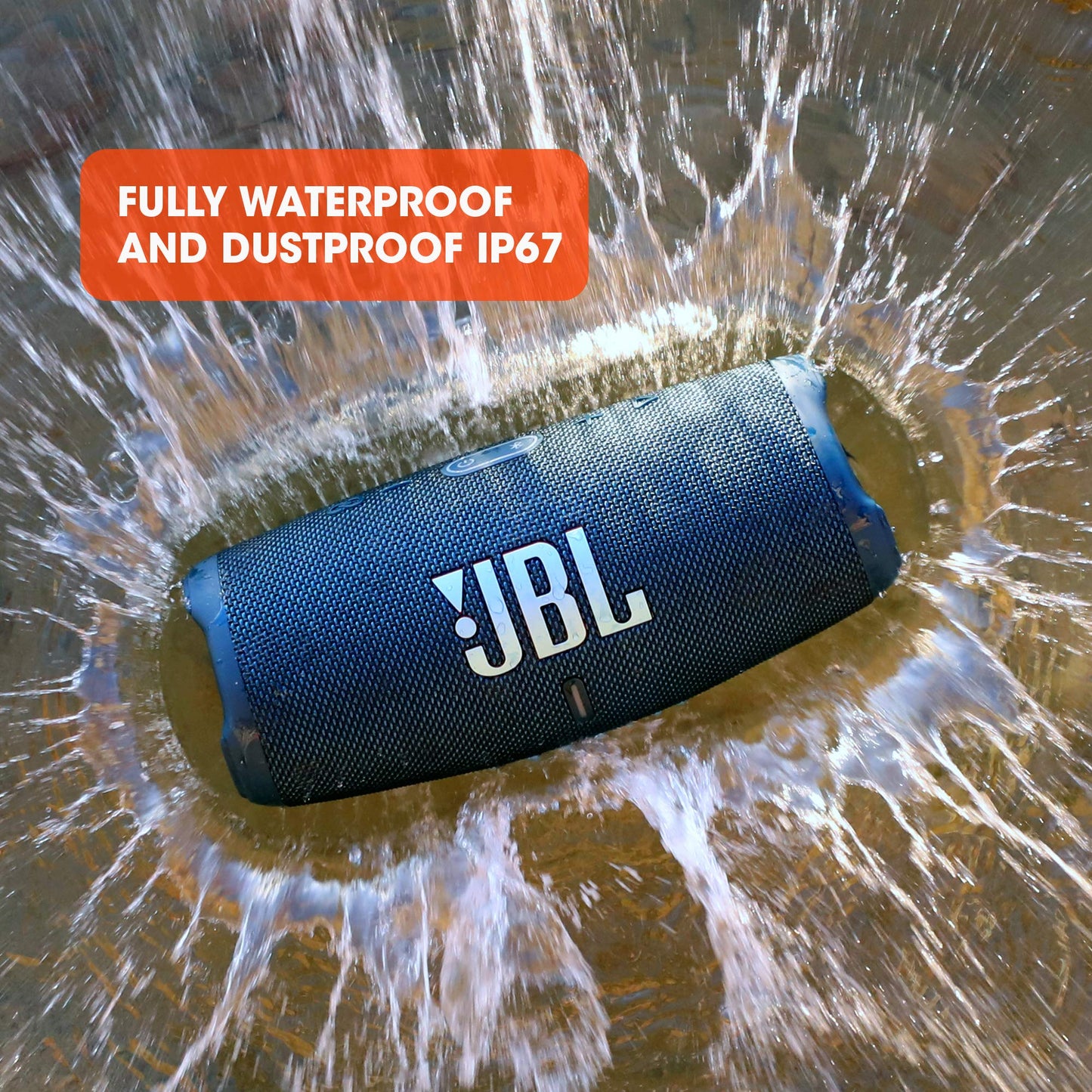JBL CHARGE 5 - Portable Bluetooth Speaker with IP67 Waterproof and USB Charge out - Teal