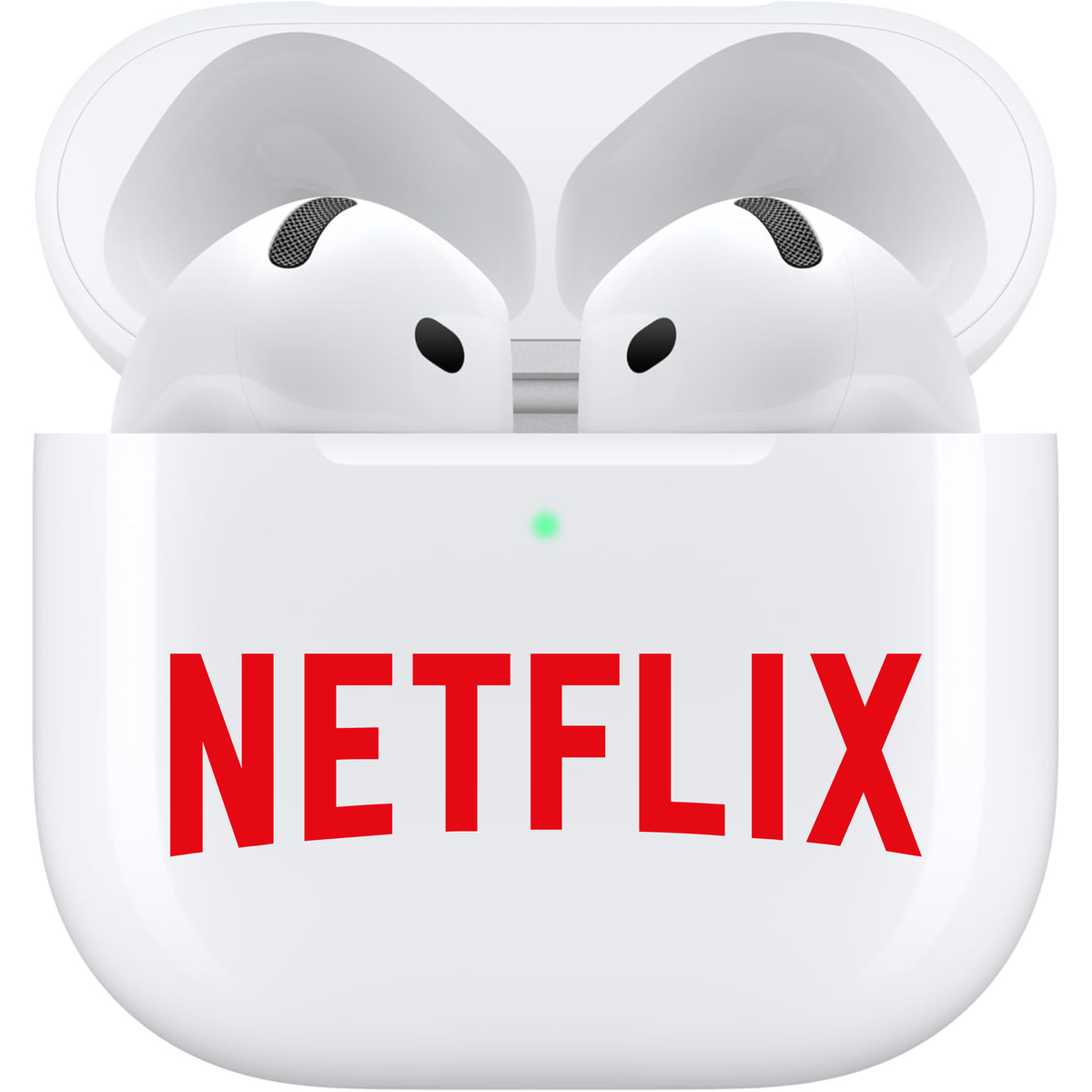 Apple AirPods 4 Wireless Earbuds with USB-C Charging Case - White