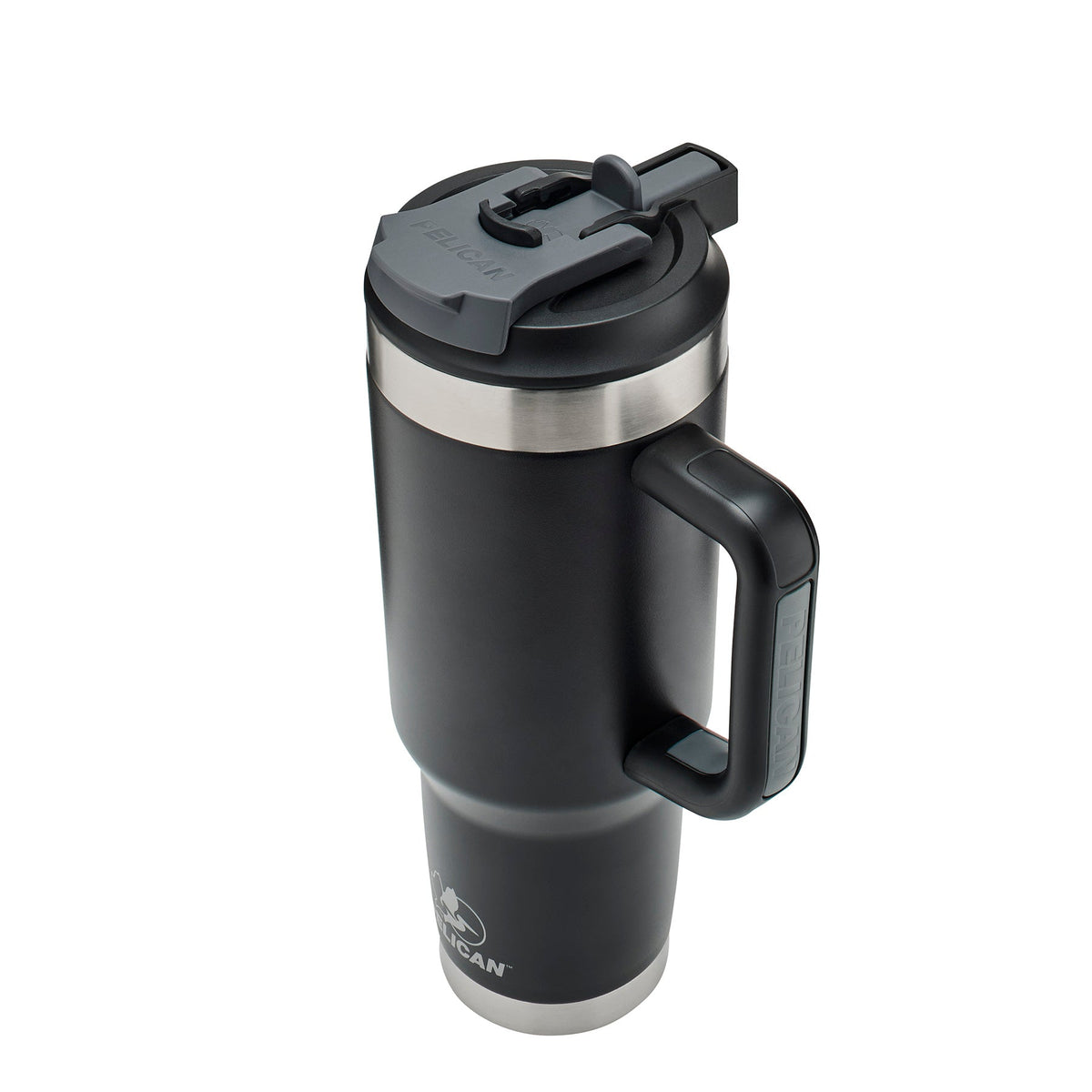 Pelican Porter Dual Lid 40 oz Insulated Tumbler - Jet Black