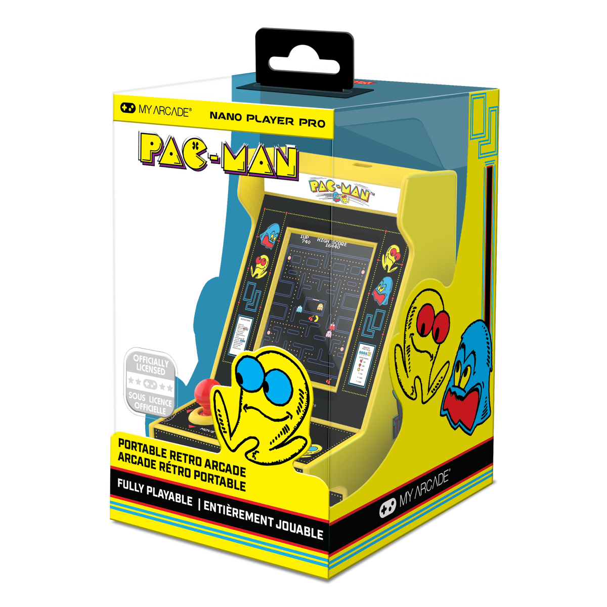 My Arcade Nano Player Pro 4.8" Pac-Man Portable Retro Arcade