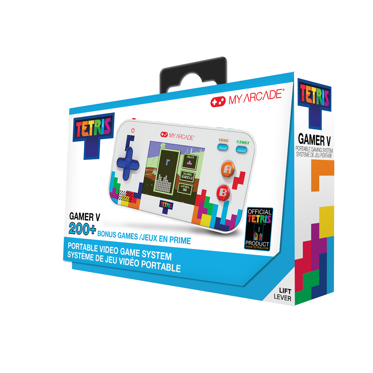 My Arcade Gamer V Tetris Portable Video Game System (201 Games in 1)