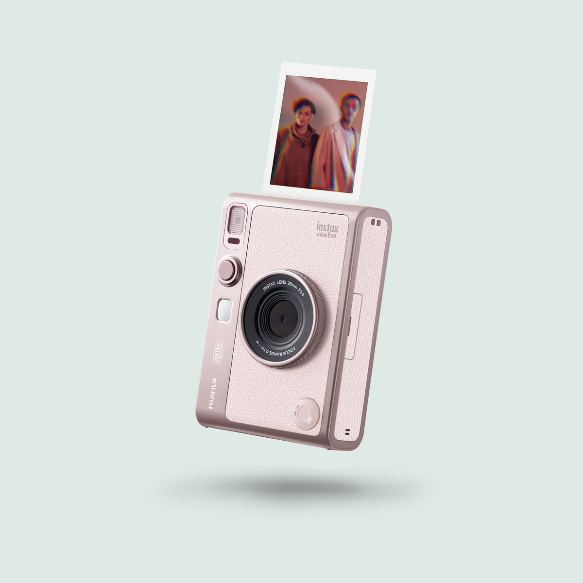 Fujifilm INSTAX Mini Evo Hybrid Instant Camera - Gentle Rose