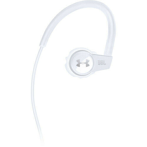 JBL - Under Armour Wireless Heart Rate Monitoring, in-Ear Sport Headphones -White (Renewed) - Reconditioned