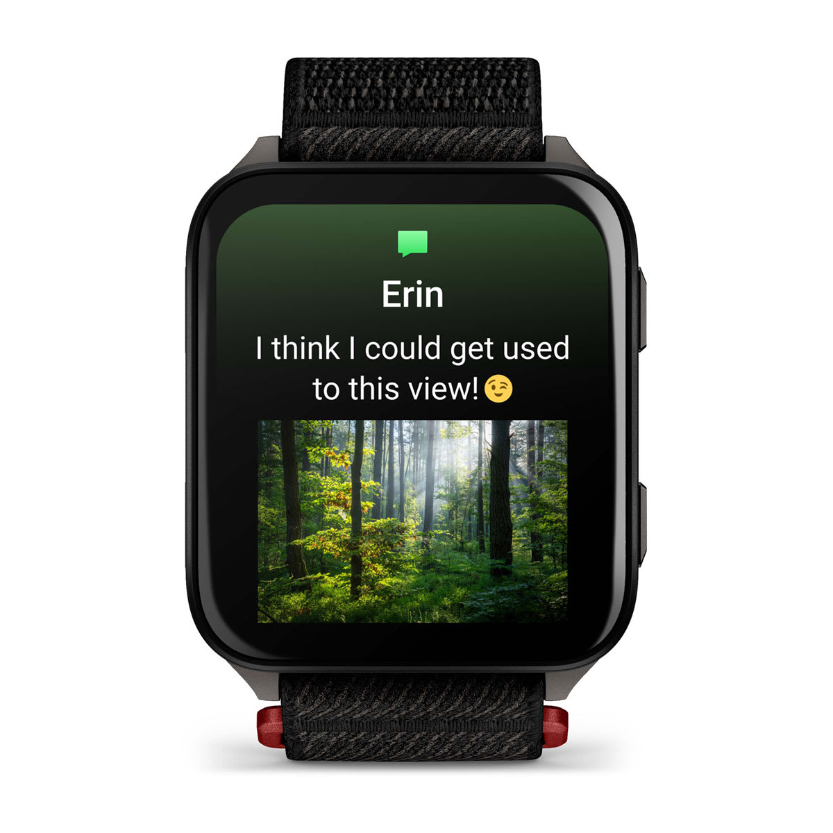 Garmin Venu X1 GPS Smartwatch - Black with Slate Titanium Caseback