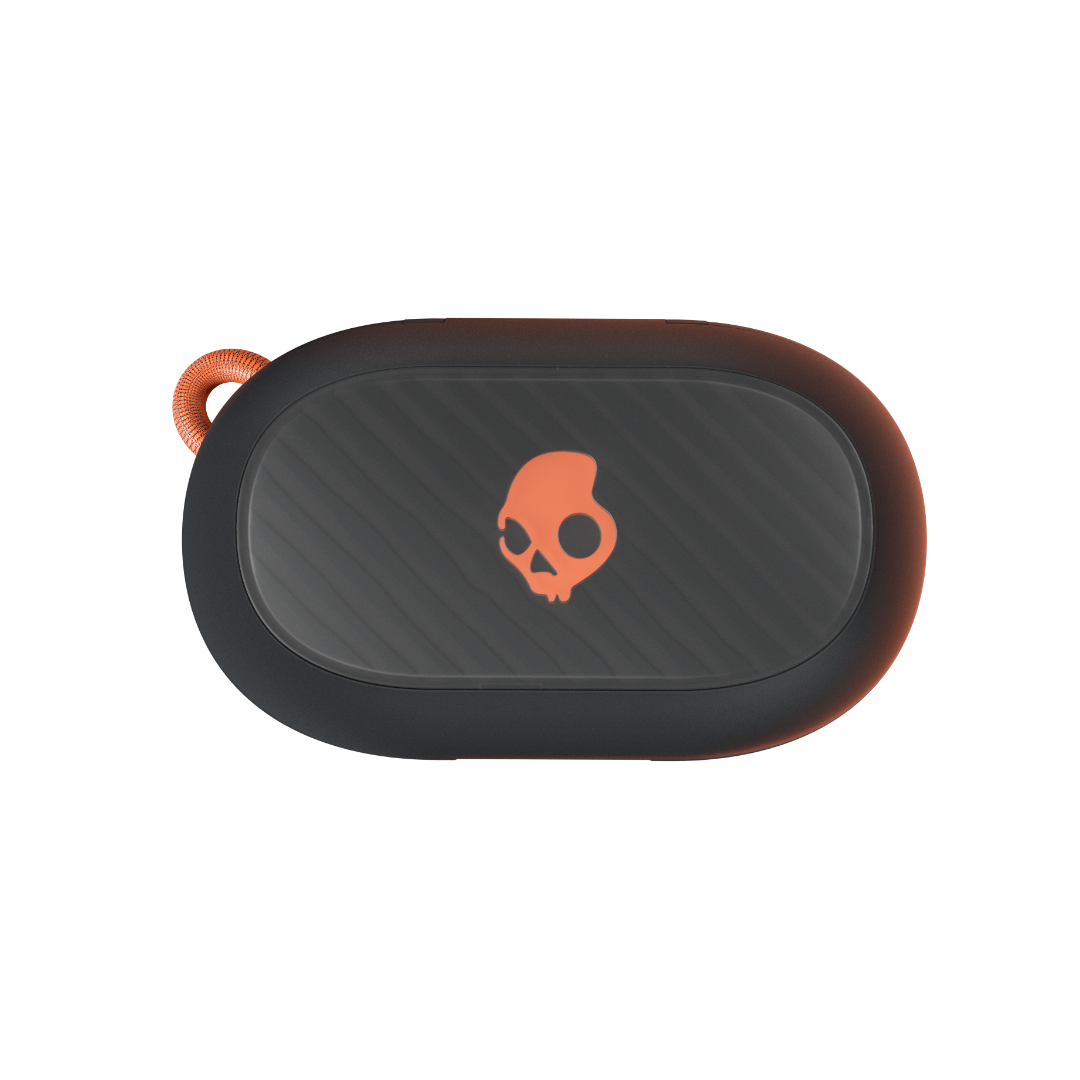 Skullcandy Sesh ANC Active True Wireless Sport Earbuds - Black/Orange