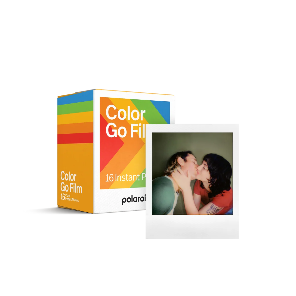 Polaroid Go Gen 3 Compact Analog Instant Camera & Color Film Bundle - Black