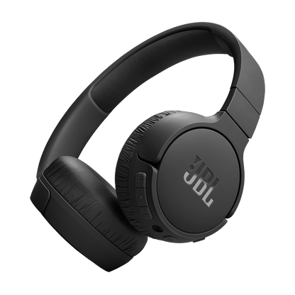 JBL Tune 670NC Wireless Adaptive Noise Cancelling On-Ear Headphones - Black