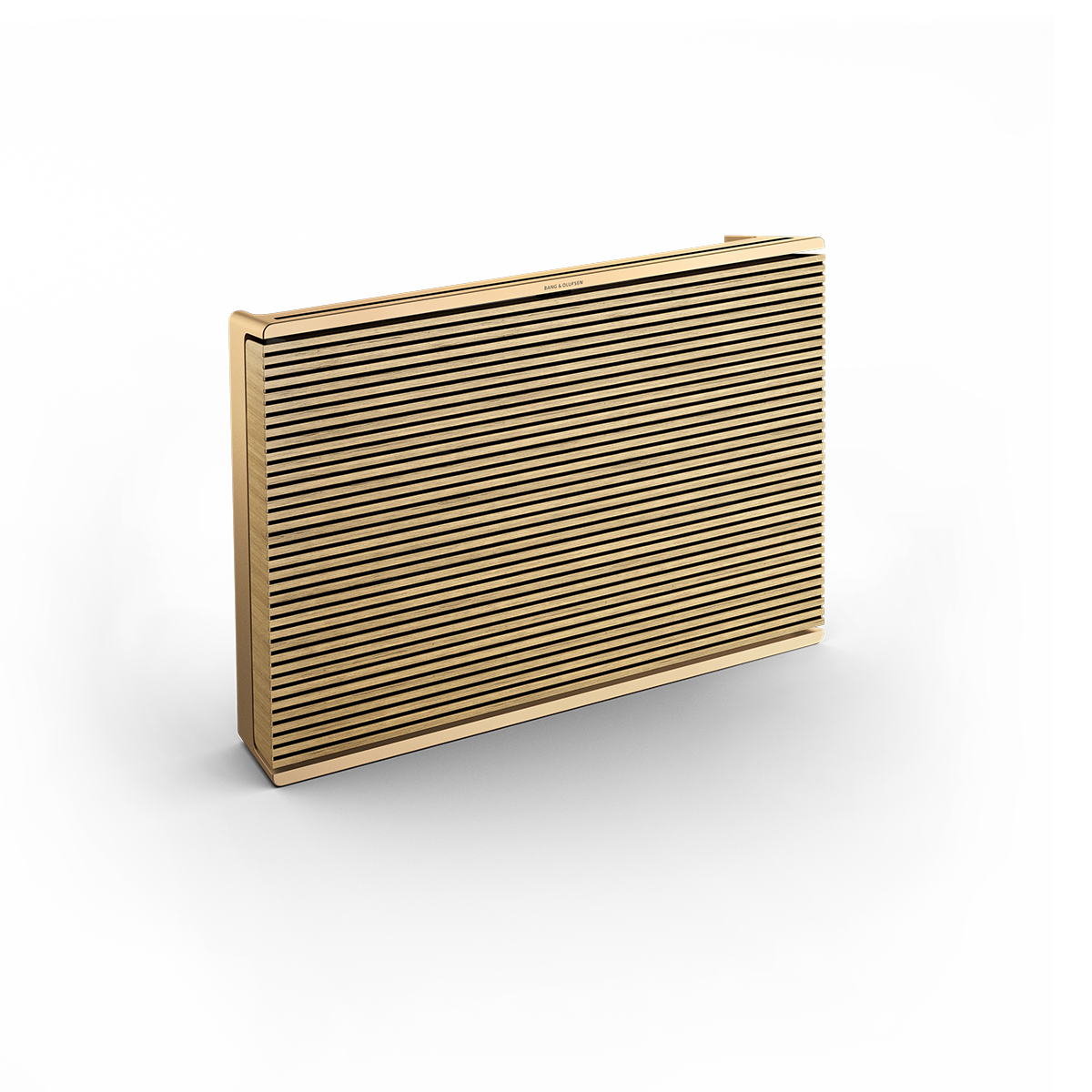 Bang & Olufsen Beosound Level Portable Wi-Fi Multiroom Speaker - Gold Tone/Light Oak