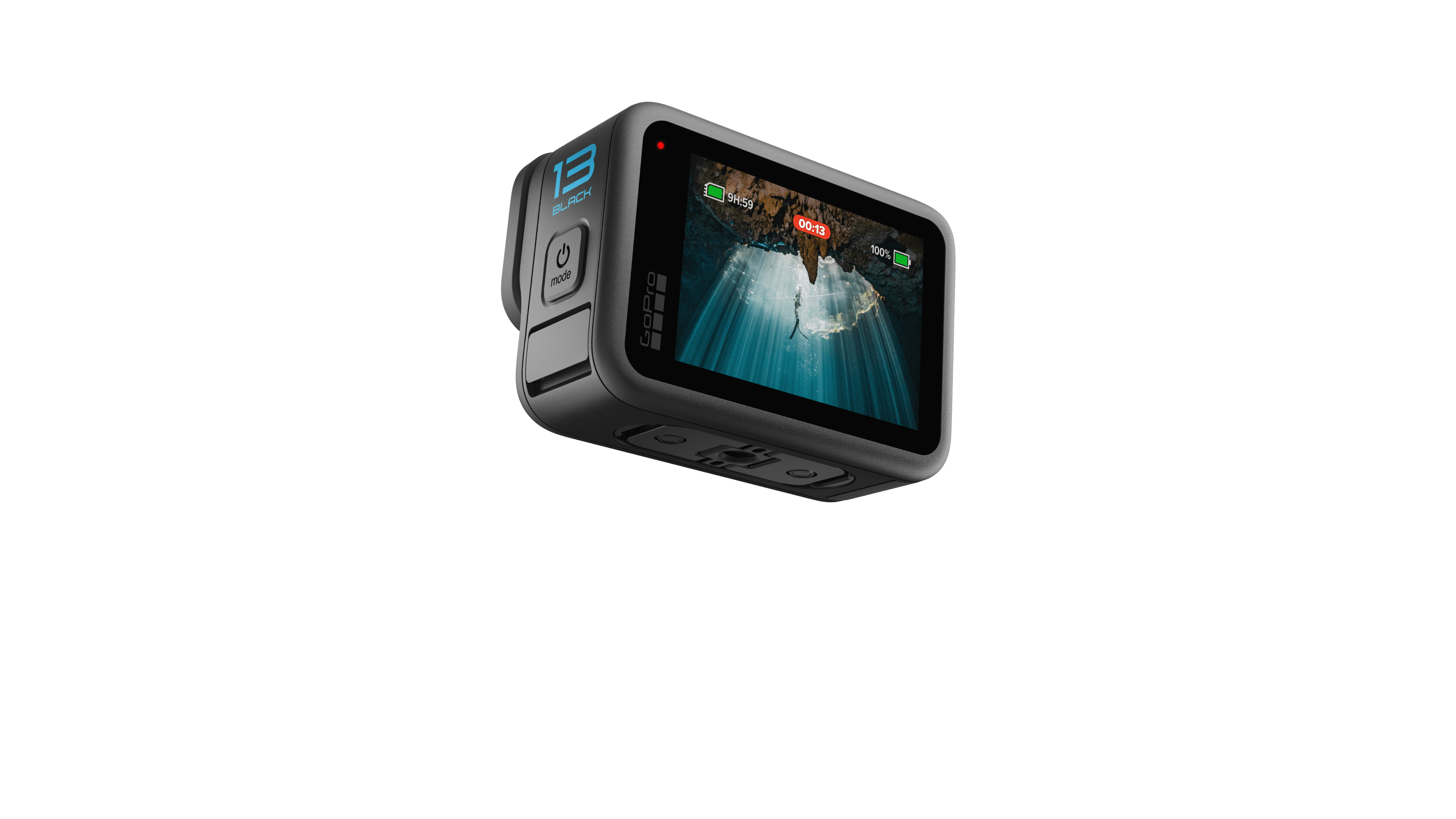 GoPro HERO13 Black Waterproof Action Camera 5.3K60 Video, 27MP Photo