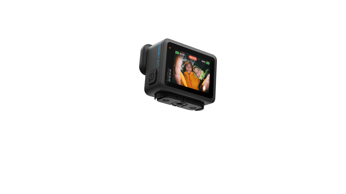 GoPro LIT HERO Compact Action Camera with Built-In Light