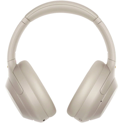 Sony WH-1000XM4 Wireless Industry Leading Noise Canceling Overhead Headphones with Mic for Phone-Call and Alexa Voice Control, Silver