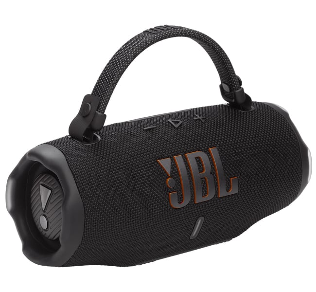 JBL Charge 6 Portable Waterproof Bluetooth Speaker - Black