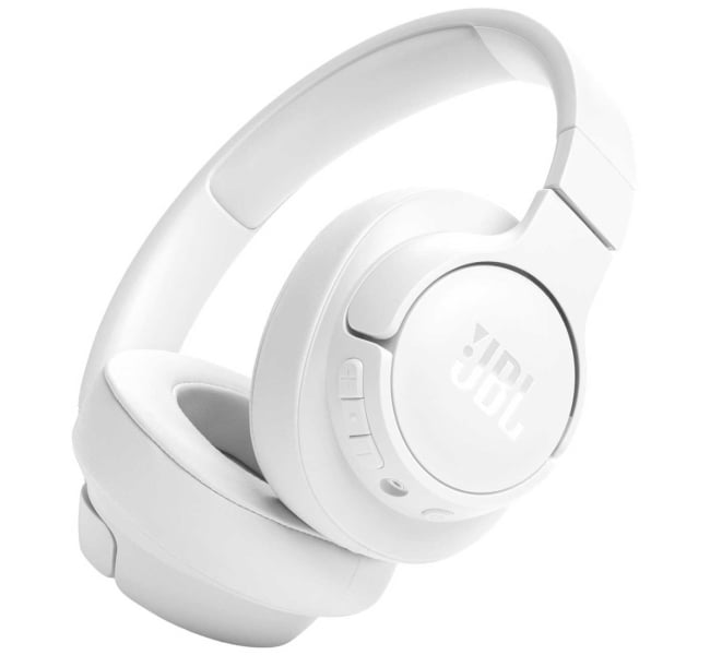 JBL Tune 720BT Wireless Over-Ear Headphones - White
