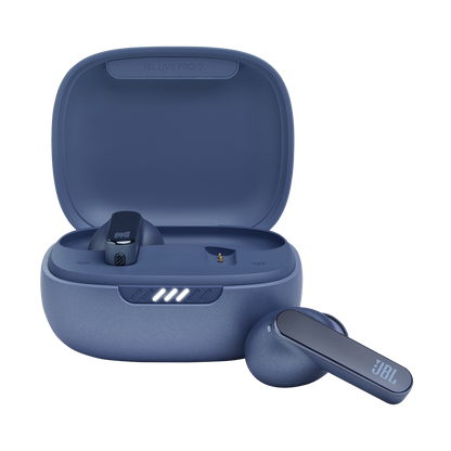 JBL Live Pro 2 True Wireless Noise Cancelling Earbuds - Blue