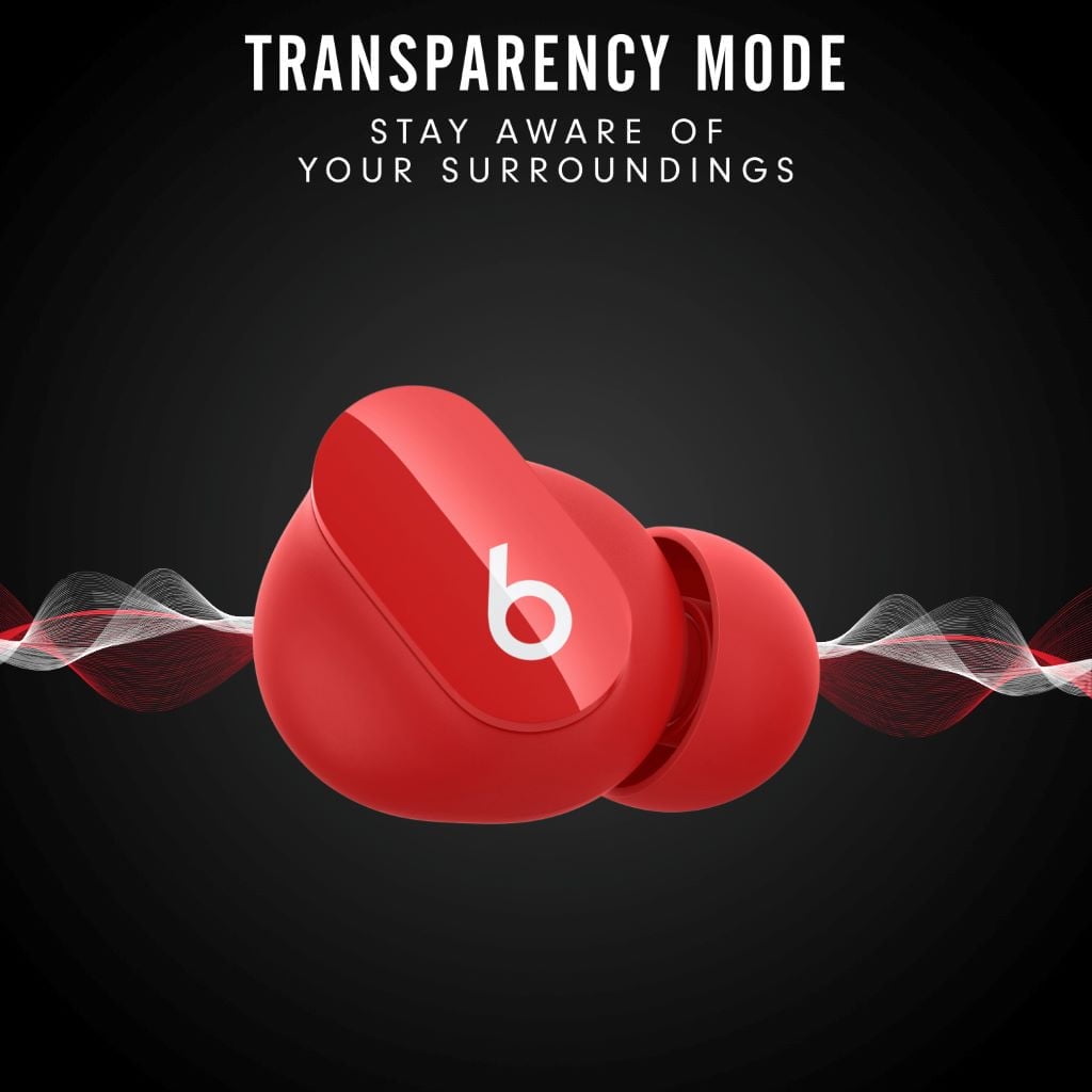 Beats Studio Buds True Wireless Noise Cancelling Earbuds - Red