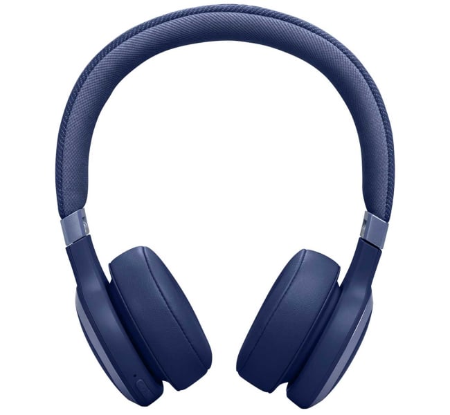 JBL Live 670NC Wireless Adaptive Noise Cancelling On-Ear Headphones - Blue