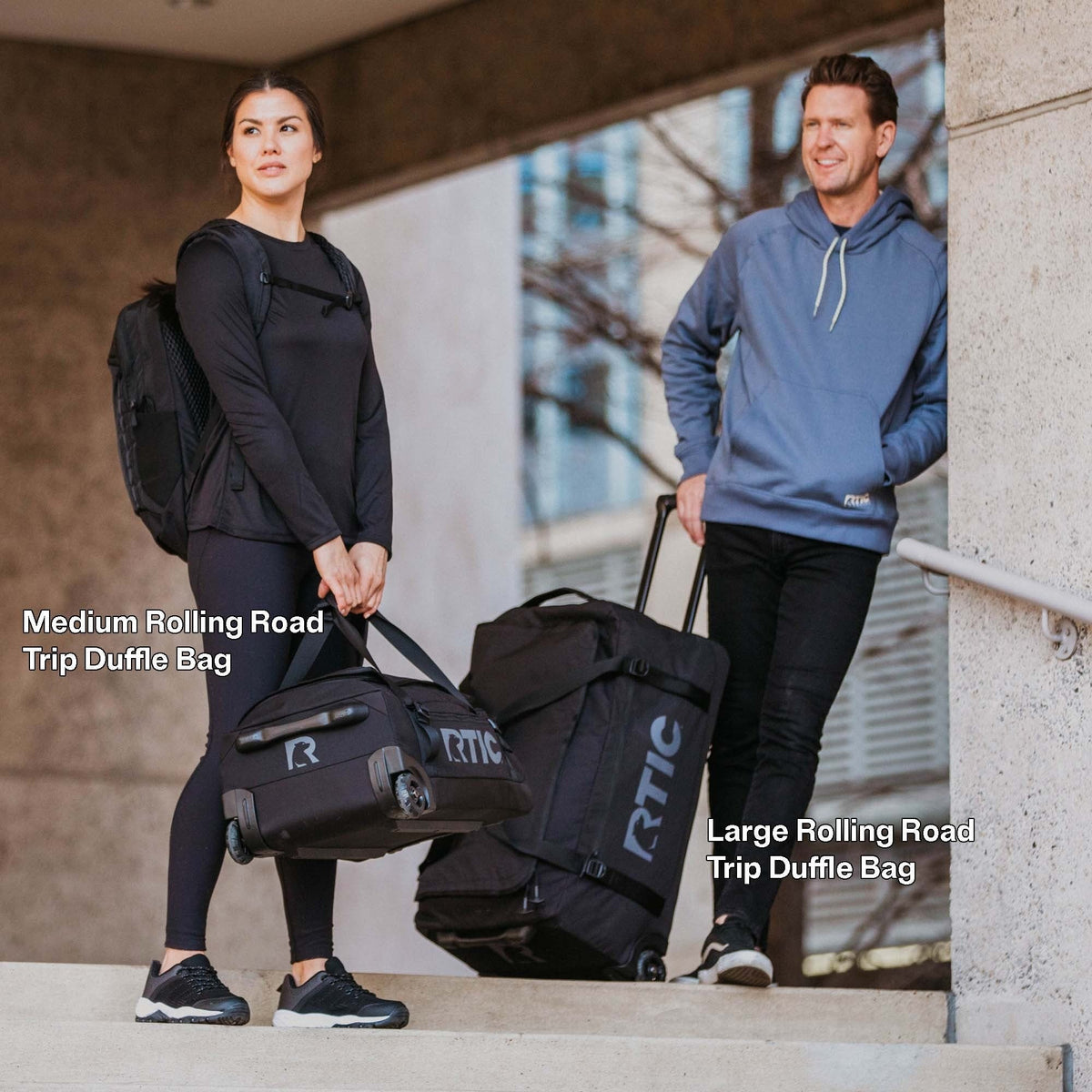 RTIC Road Trip Medium Rolling Duffle Bag