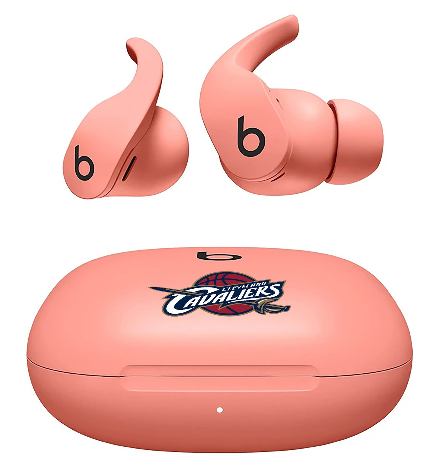 Branded hero - Beats Fit Pro Coral Pink (Cleveland Cavaliers)