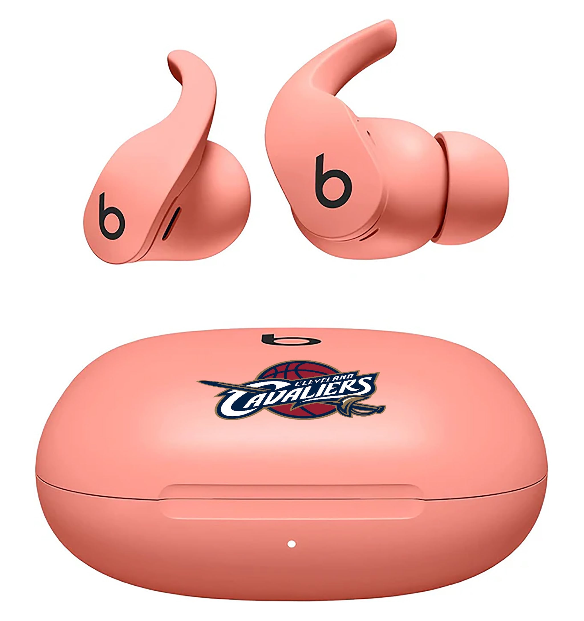 Branded hero - Beats Fit Pro Coral Pink (Cleveland Cavaliers)