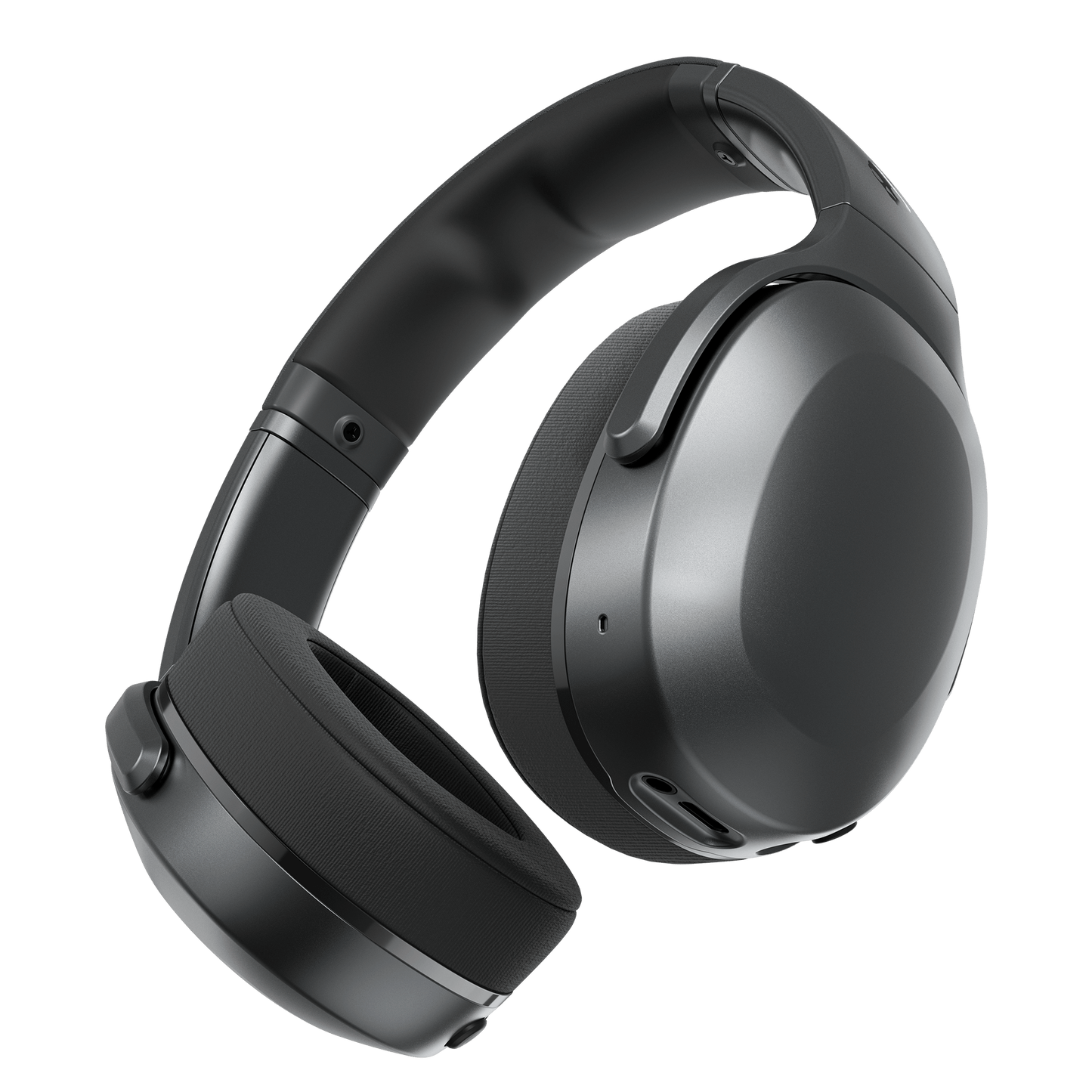 Skullcandy Crusher 540 Active Wireless Bluetooth Headphones with Multi-Sensory Bass, Noise Isolating Over-Ear Fit, Sweat and Water Resistant, 40 Hours Battery, Microphone for iPhone Android - Coal