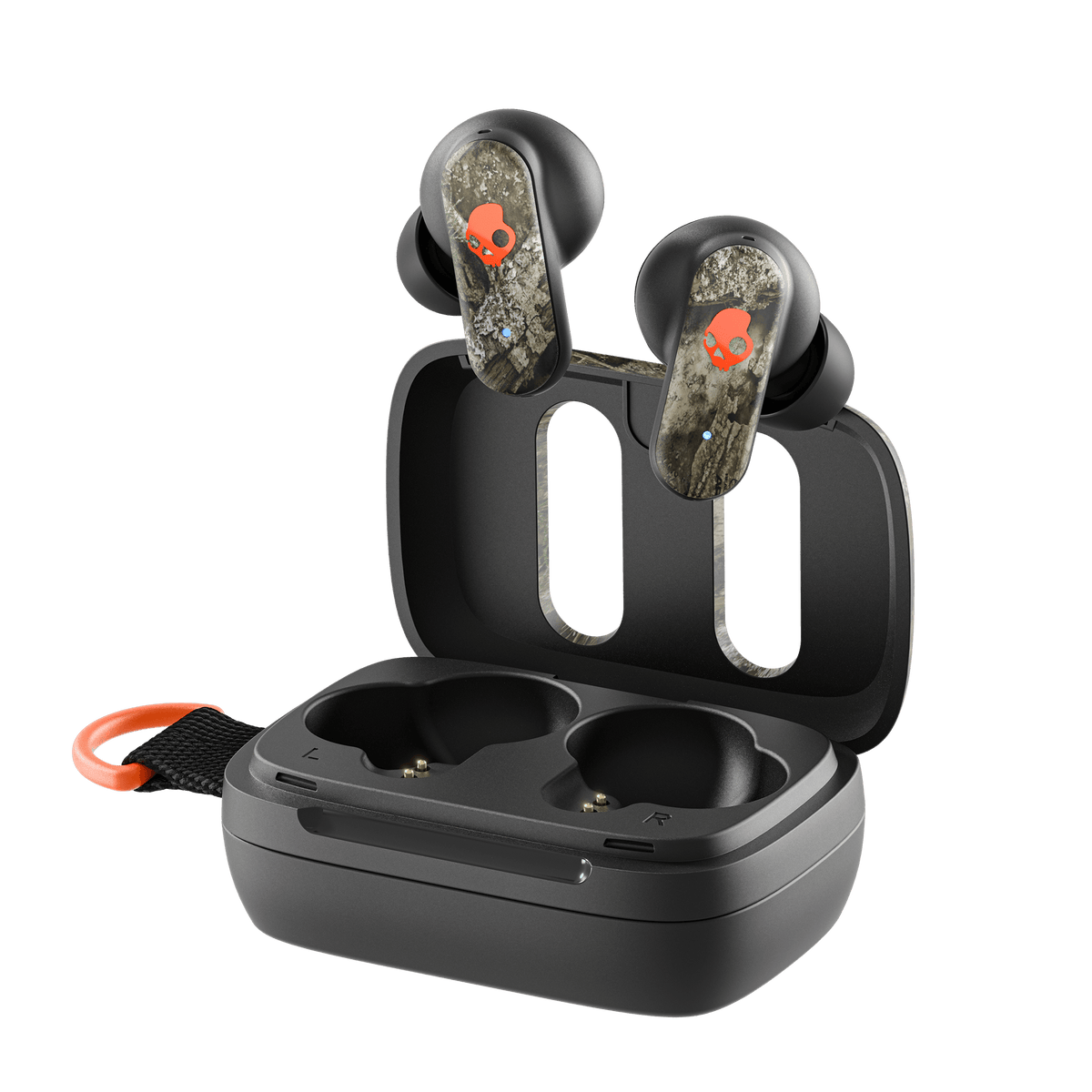 Skullcandy Dime 3 True Wireless Earbuds - Realtree APX Black/Orange