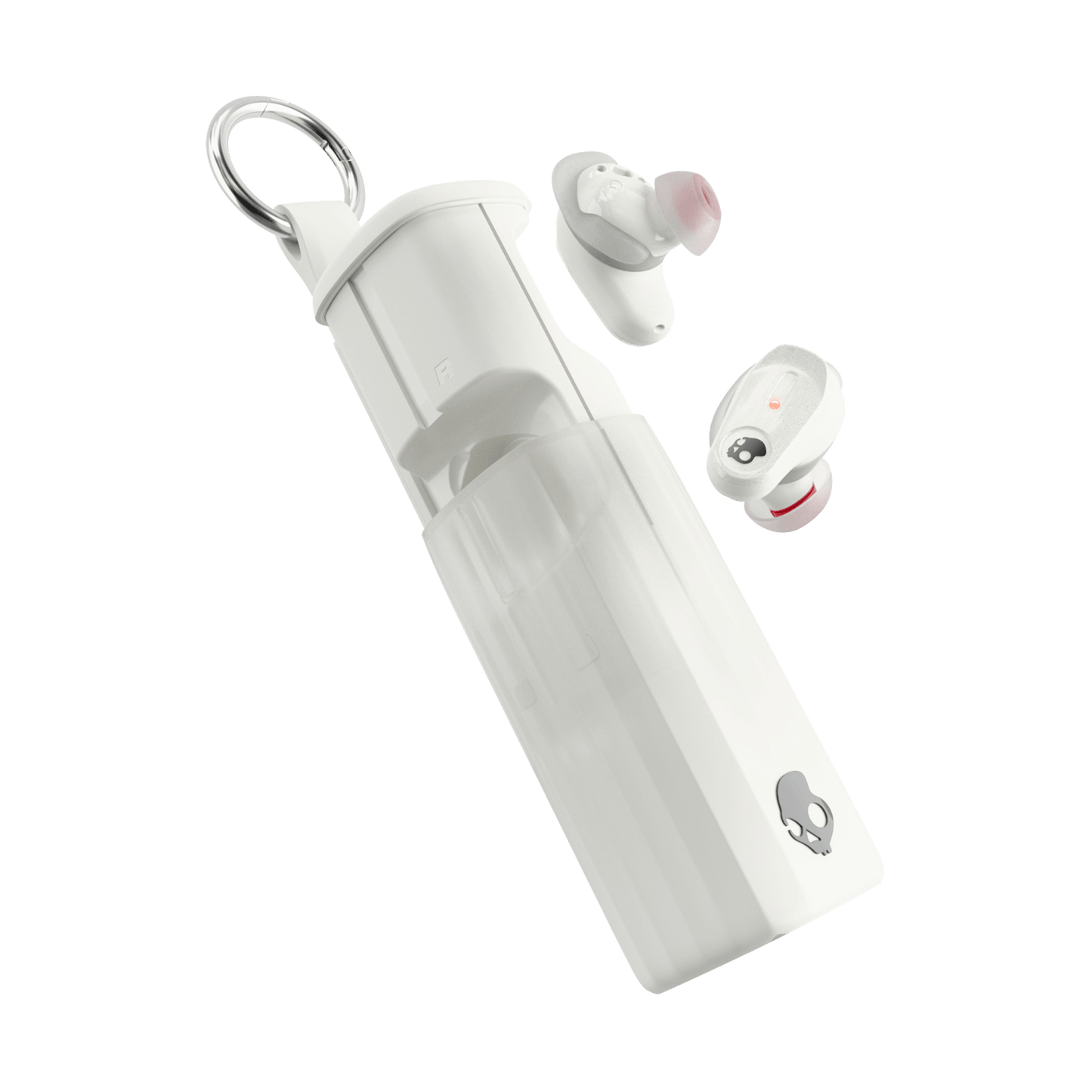Skullcandy Method 360 ANC Wireless Earbuds, Sound by Bose, Bluetooth Headphones, Premium Noise Cancelling, Up to 40 Hrs Battery, Sweat and Water Resistant, Microphone for iPhone Android - Bone