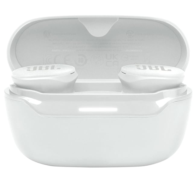 JBL Endurance Race 2 True Wireless Noise Cancelling Sport Earbuds - White