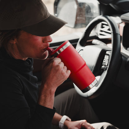YETI Rambler 20 oz Travel Mug with Straw Lid