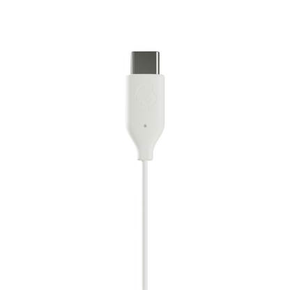 Skullcandy Jib USB-C Wired In-Ear Earbuds - Bone