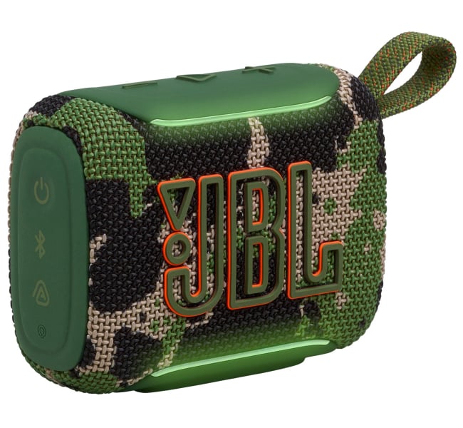 JBL Go 5 Ultra Portable Waterproof Bluetooth Speaker - Squad Camo