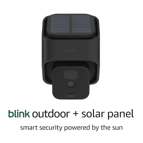 Blink Outdoor (3rd Gen) + Solar Panel Charging Mount - wireless, HD smart security camera, solar-powered, motion detection - Add-on camera (Sync Module required)