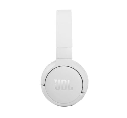 JBL Tune 660NC Wireless Noise Cancelling On-Ear Headphones - White