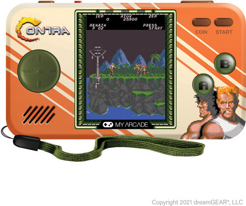 My Arcade Pocket Player Contra Portable Gaming System - Premium Edition