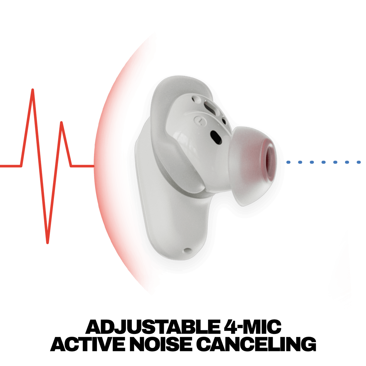 Skullcandy Method 360 ANC True Wireless Earbuds Sound by Bose - Bone
