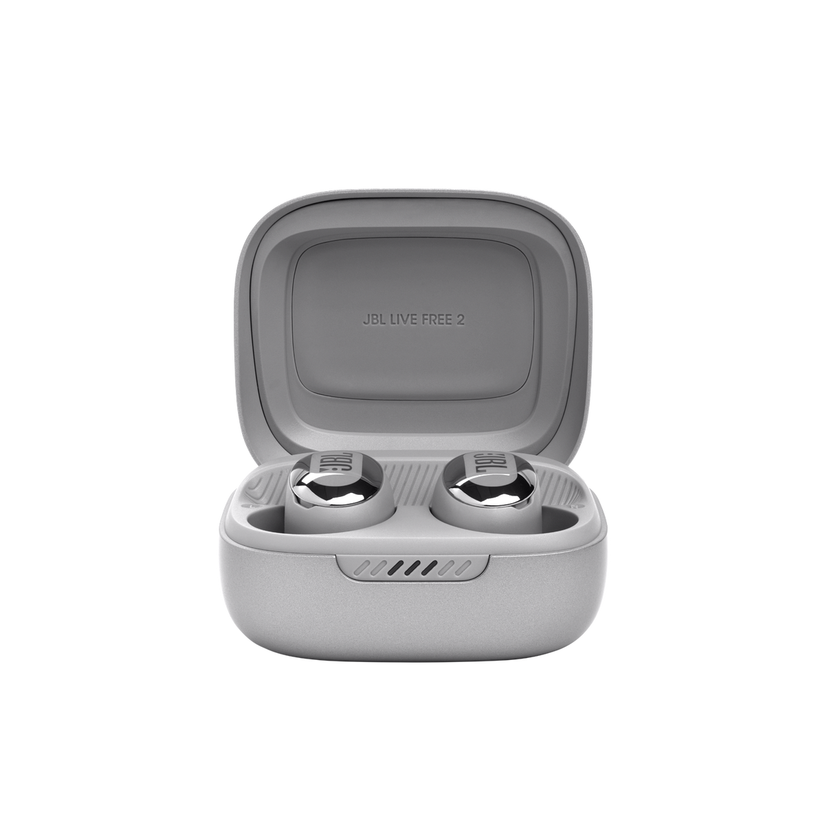 JBL Live Free 2 True Wireless Noise Cancelling Earbuds - Silver
