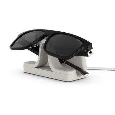 Carrera Smart Glasses with Alexa (newest model), Smart audio glasses, Sprinter black frames with polarized sunglass lenses, Square