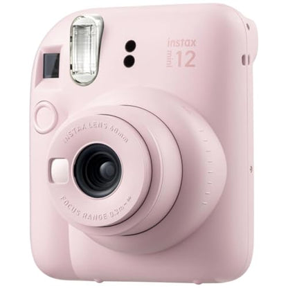 Fujifilm Instax Mini 12 Instant Camera, Blossom Pink