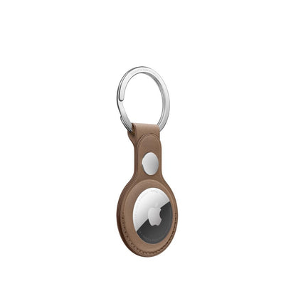 Apple AirTag FineWoven Key Ring - Taupe, Holder Only