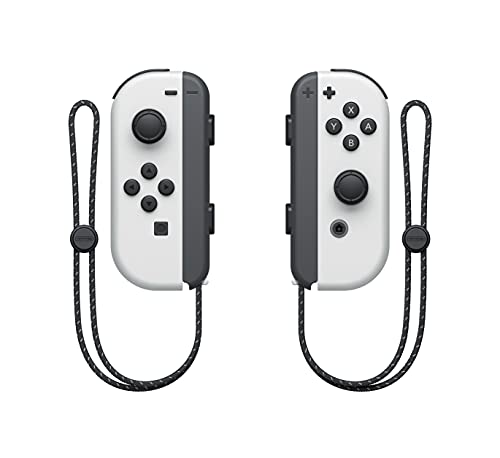 Newest 2022 Model Switch OLED Display with White Controllers and Dock - 7" 1280 x 720 OLED Touchscreen Display, 64GB Internal Storage, 802.11AC WiFi, Bluetooth 4.1, Ethernet, Type-C