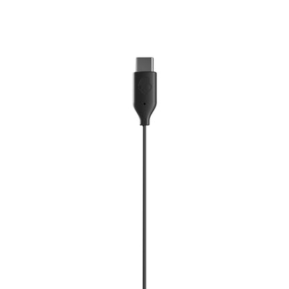Skullcandy Jib USB-C Wired Earbuds with Noise Isolating Fit, Built-in Microphone Call and Track Control for iPhone Android, Ear Gel Sizes Included for Custom Fit - True Black