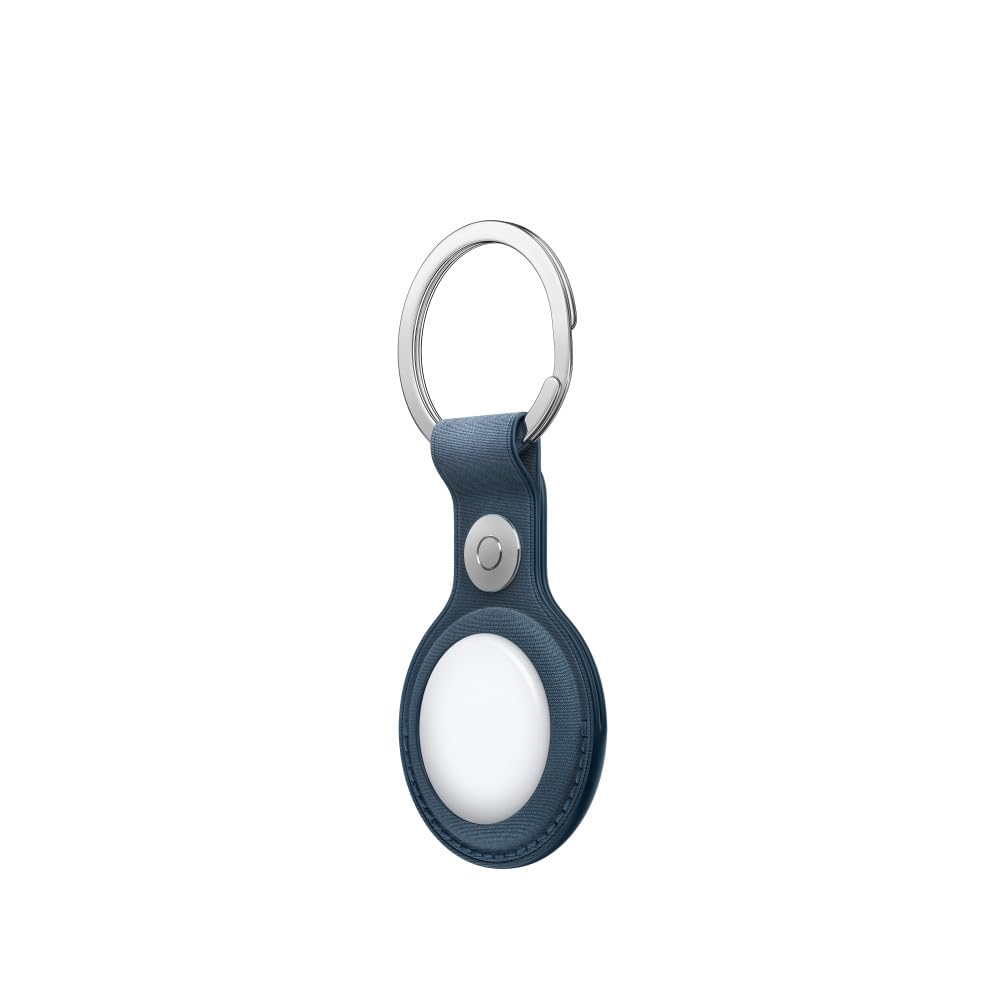 Apple AirTag FineWoven Key Ring - Pacific Blue - MT2K3ZM/A