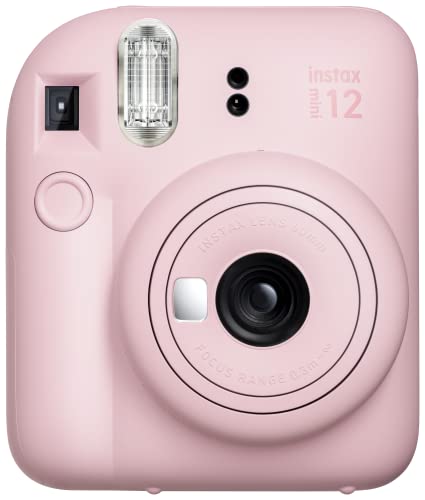 Fujifilm Instax Mini 12 Instant Camera, Blossom Pink